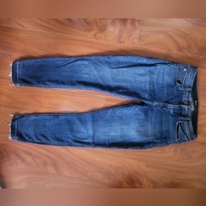 Hudson crop jeans, size 26